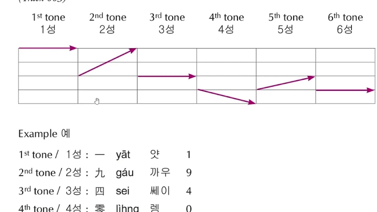 광동어 성조