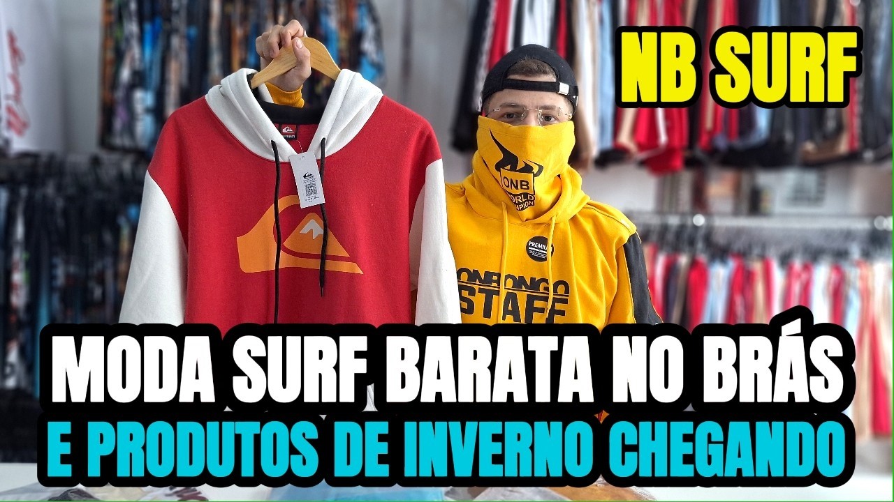 Camisas de moda surf no Brás a partir de 15 reais 😱🌊