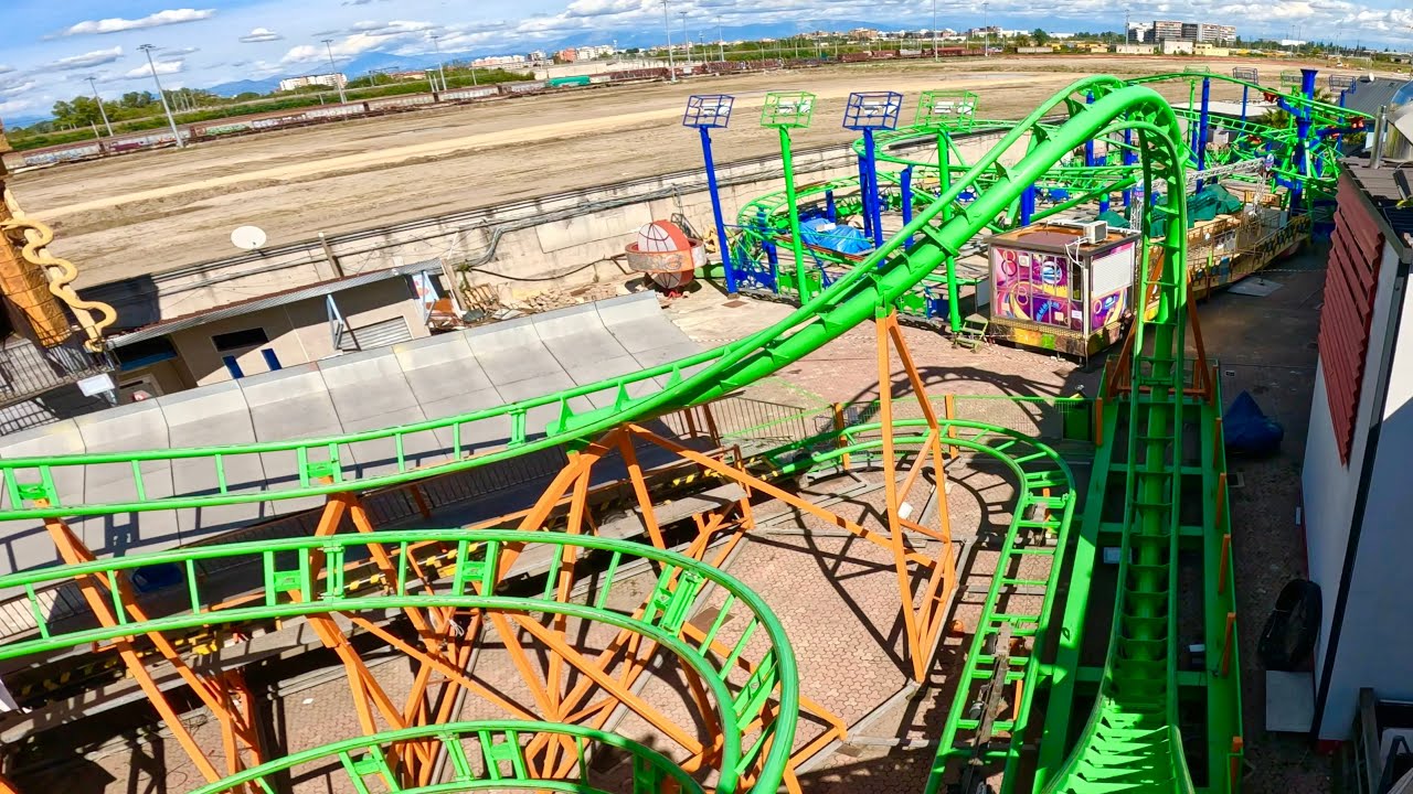 The WORST Coaster Out There?? Star Loop On Ride EuroPark Milano Idroscalo 2024 