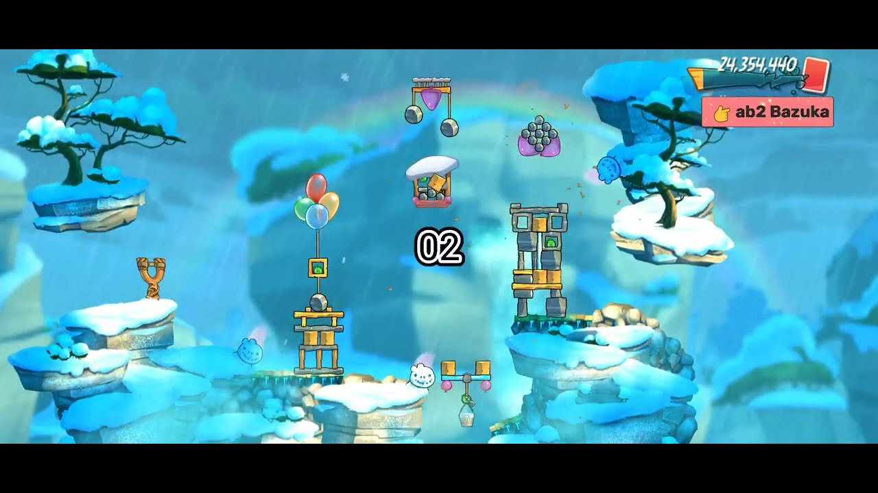 Angry Birds 2 Clan Battle Today 15 Feb 2026 Ratio 149 Easy Melody Bubbles Gameplay 15 Rooms Finished