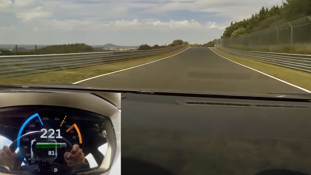 Tesla Model S P85D Nurburgring 8:50 BTG
