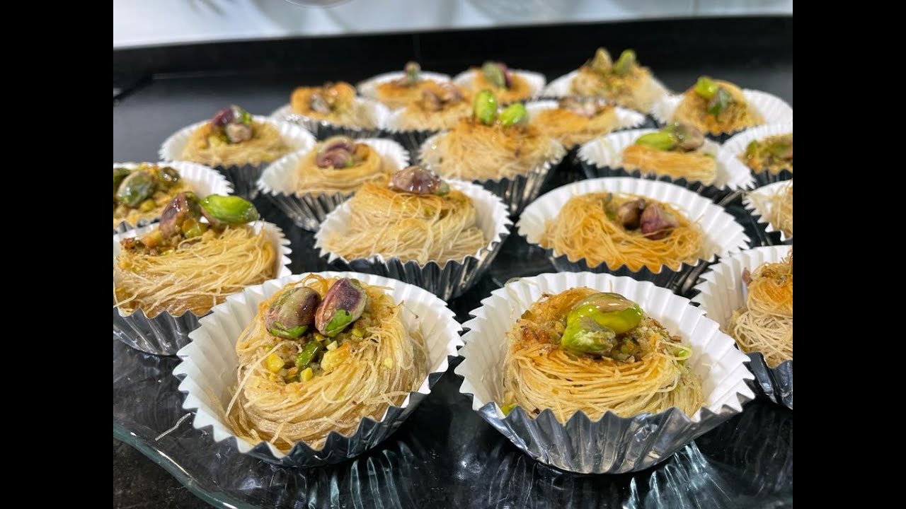 NIDOS DE PISTACHO DULCES ARABES (CUCODAMORE)