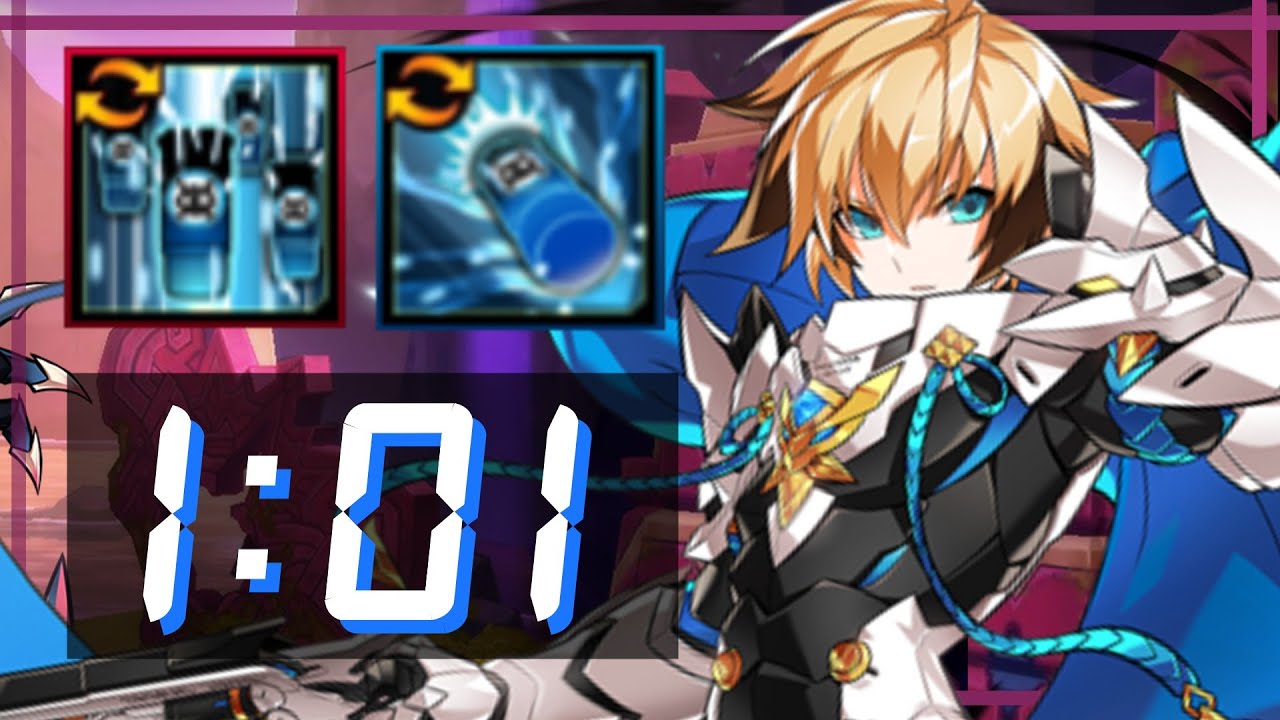 [ELSWORD JP]Chung Fatal Phantom | Solo play 1:01 (16-2) Plegas's reflection