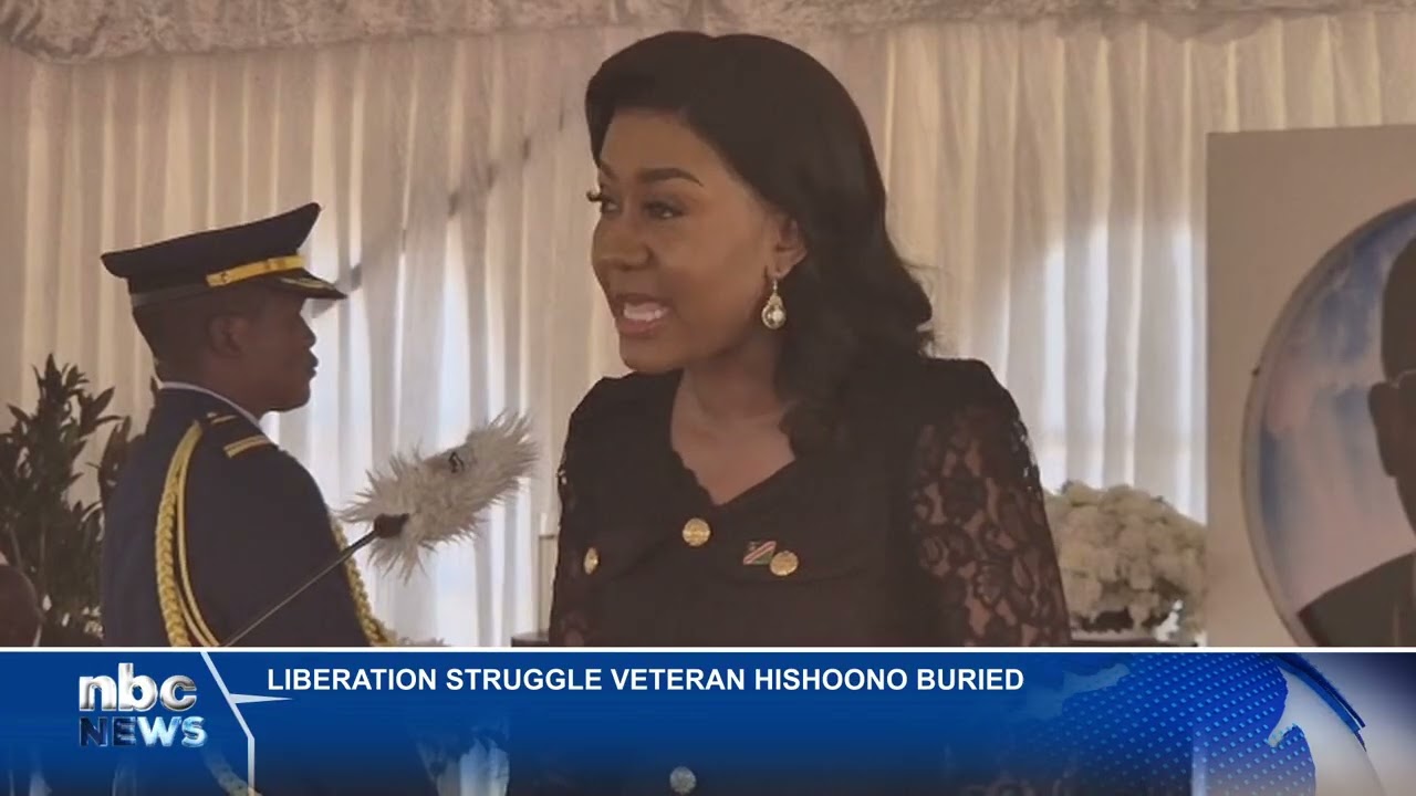 Veteran Mathias Kanana Hishoono buried at Eenhana Memorial Shrine - nbc