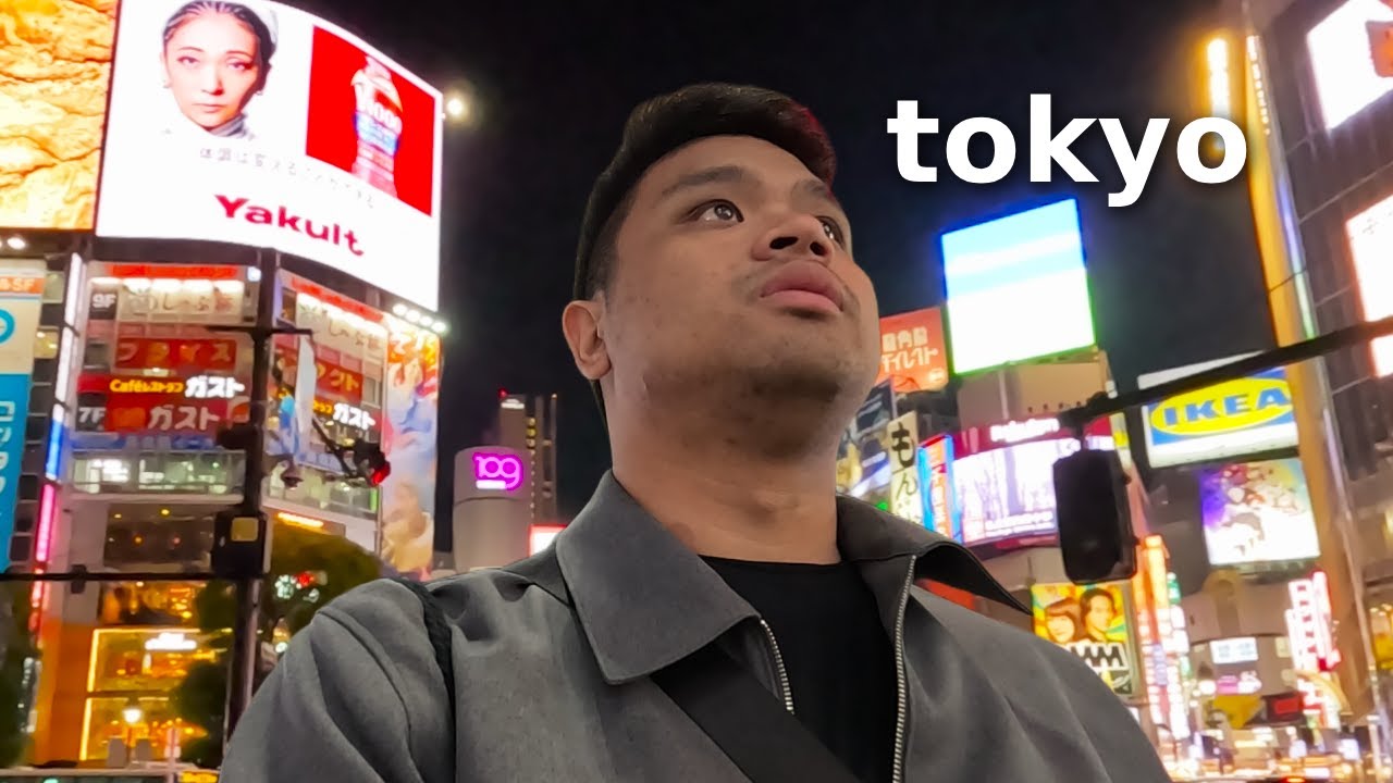 Exploring TOKYO at NIGHT Alone...
