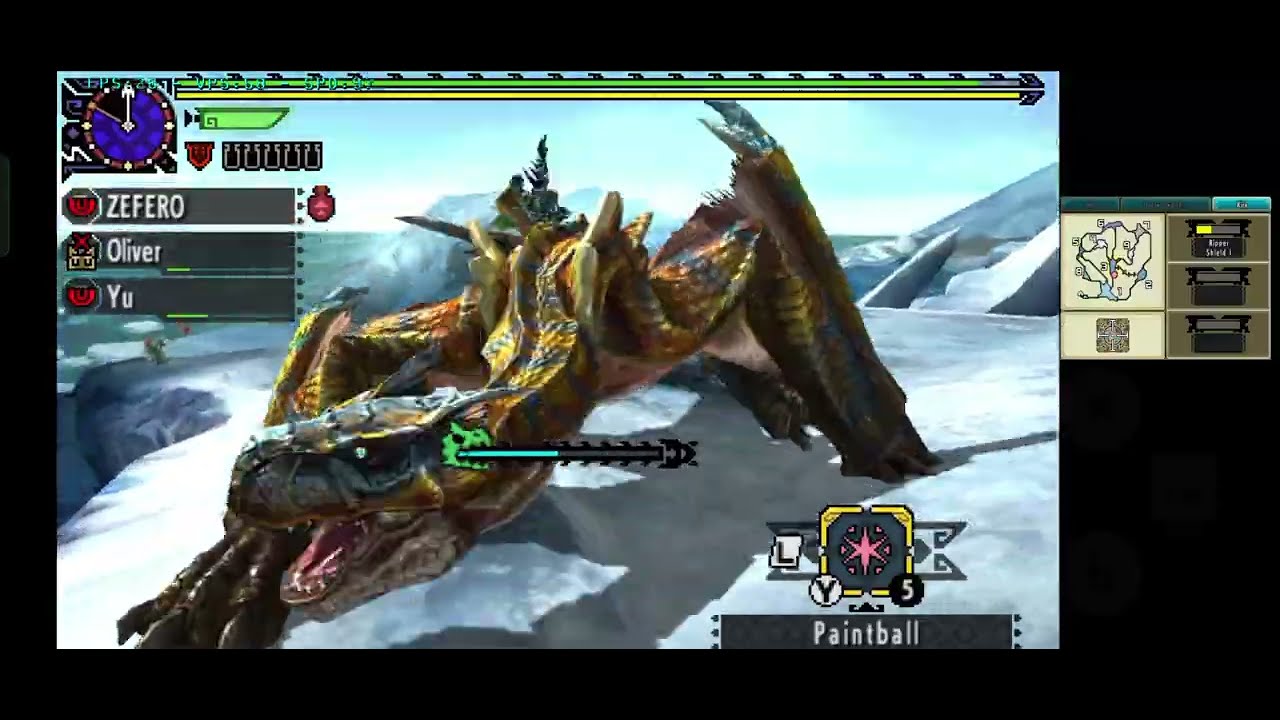 Monster Hunter XX double cross Tigrex hunt high rank