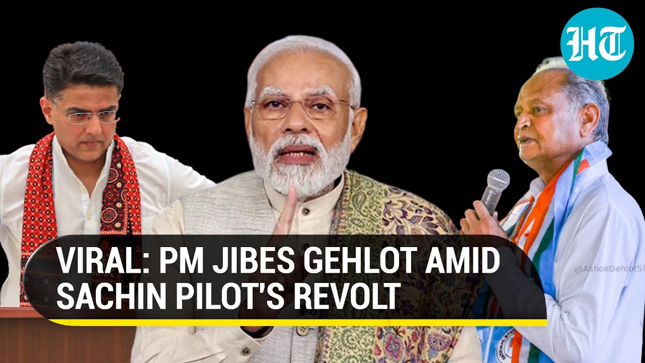 PM Modi jibes Gehlot after Rajasthan CM seeks 'Aashirvad' | Watch The Exchange