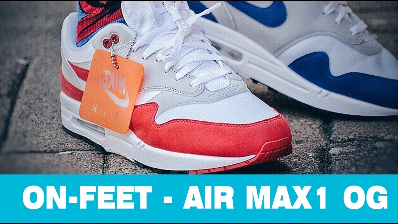 ON-FEET Air Max 1 OG “Anniversary Pack”