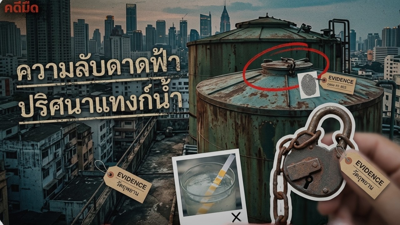 น้ำที่ทุกคนดื่ม : ศพบนแทงก์น้ำดาดฟ้า