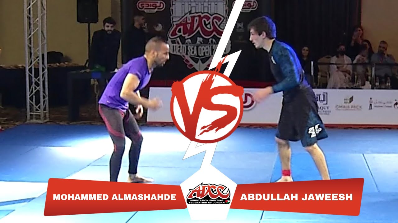 ADCC Jordan Dead Sea open: ABDULLAH JAWEESH (JOR) VS MOHAMMED ALMASHAHDE (IRQ)