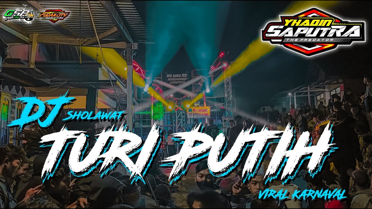 DJ Religi Sholawat Turi Putih || Slow Bass Pegon Jaranan by Yhaqin Saputra