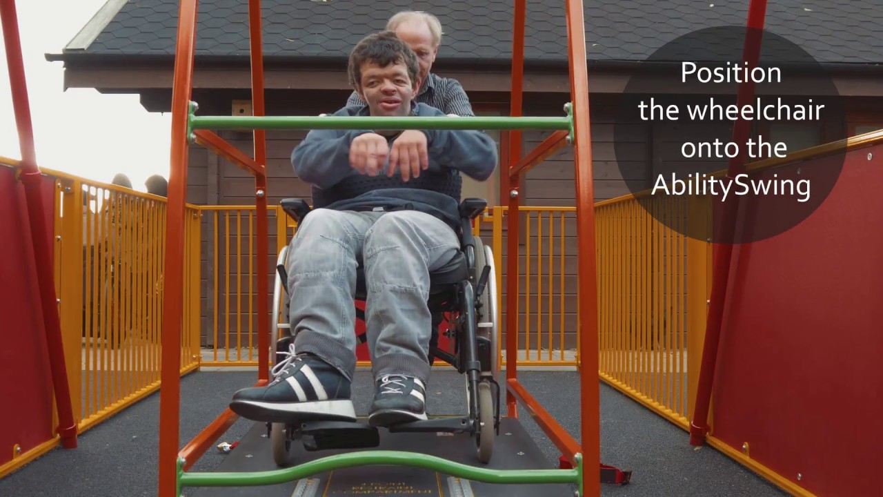 Wheelchair Swing - AbilitySwing with Enclosure (Instructions)