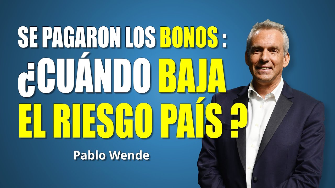 Se pagaron los bonos : &iquest;cu&aacute;ndo baja el riesgo pa&iacute;s ? | Pablo Wende