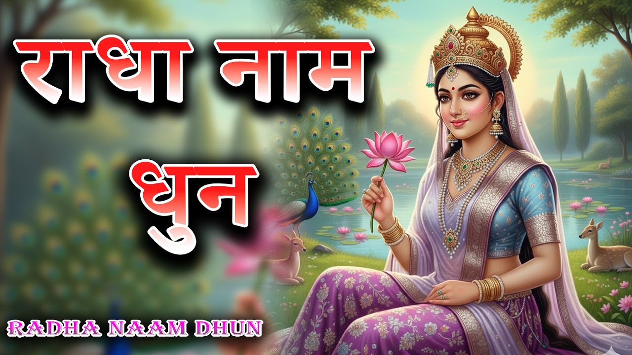 Radha Naam Jaap 11000 Times | अखंड श्री राधा नाम जप | Continuous Radha Naam Dhun for Bhakti & Prem