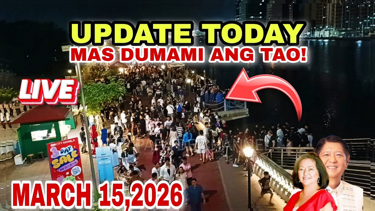 LIVE UPDATE TODAY MAS DUMAMI ANG TAO