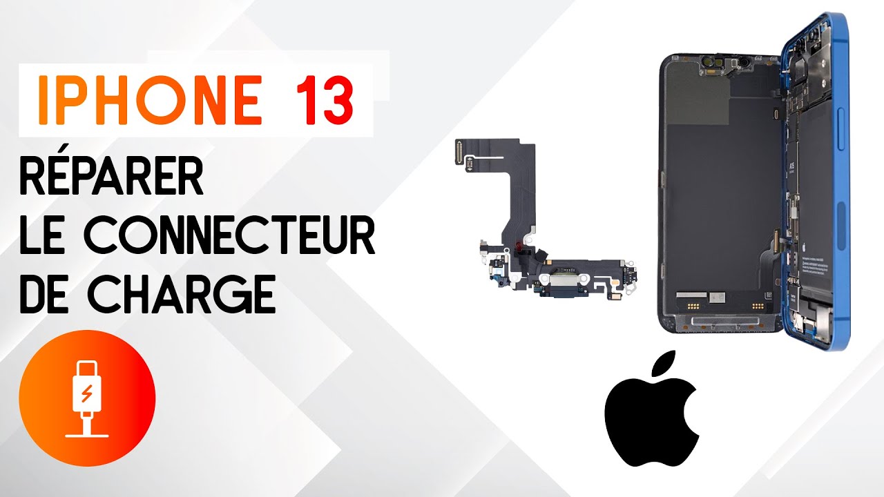 🛠 Comment remplacer le connecteur de charge de l'iPhone 13 ! Tuto Tout pour Phone 📱🔥