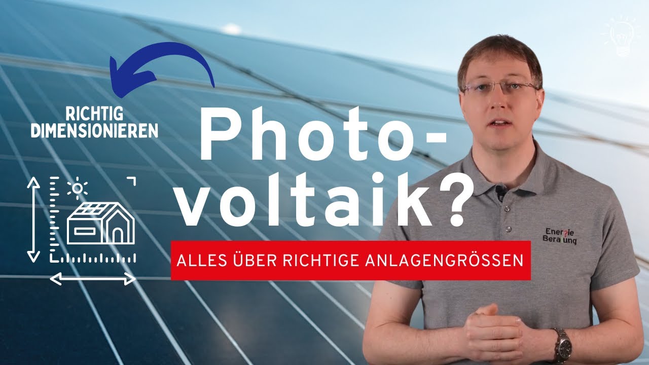 Wie Sie ihre PV-Anlage richtig dimensionieren