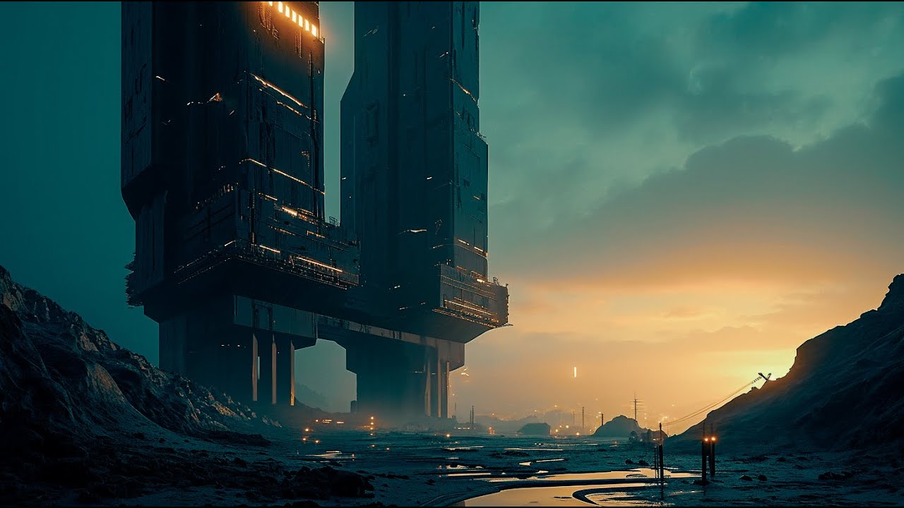 Pov: Robots Updating Antenna KATARINA  | Dystopian Dark Ambient | Mysterious Alien Music