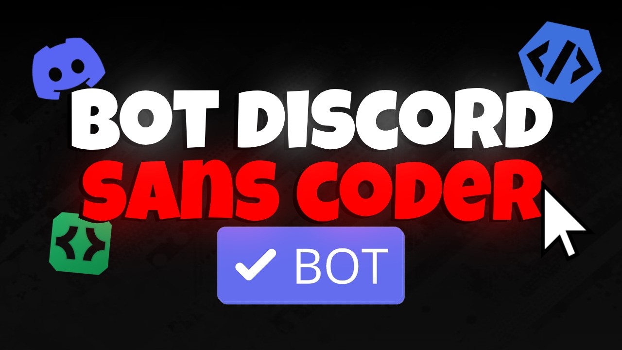 TUTO FAIRE UN BOT DISCORD SANS CODER 2025