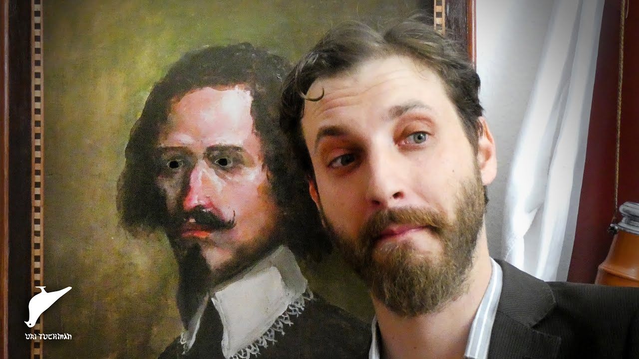 I made a painting that follows you around