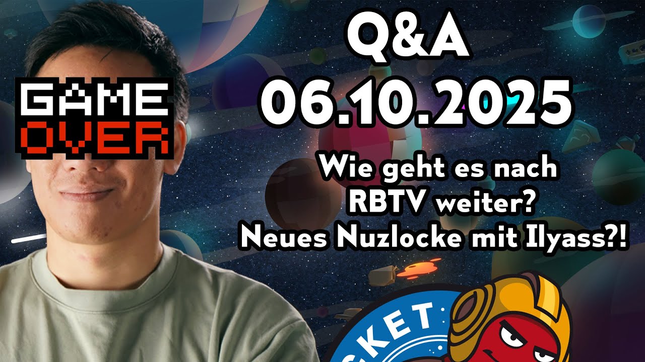 Was nun nach RBTV? Neues Nuzlocke?! | Q&A vom 06.10.2025