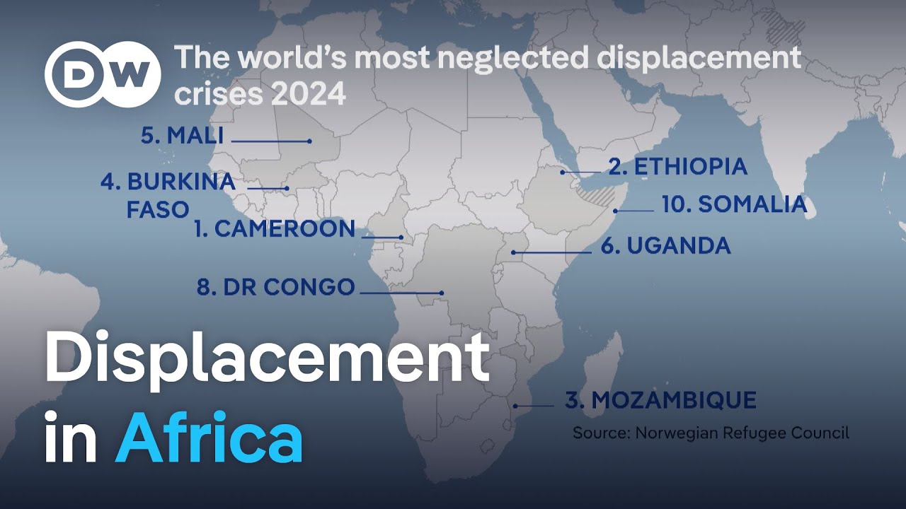 African countries top list of world's most neglected displacement crises | DW News