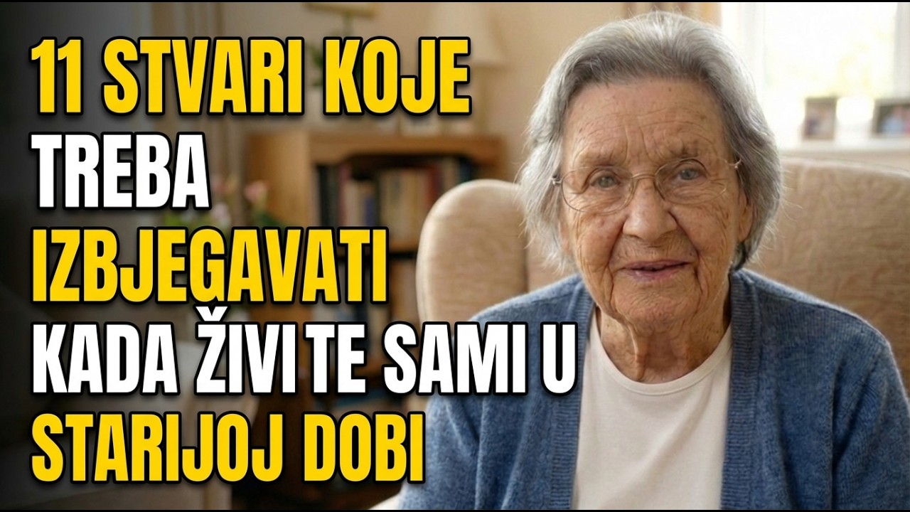 Imam 83 Godine i Živim Sama. 11 Stvari Koje Treba Izbjegavati Kada Živite Sami U Starijoj Dobi