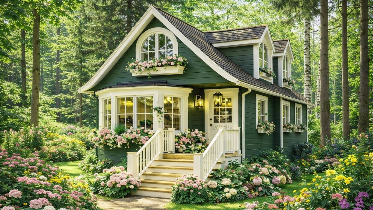 Tiny House Meets Fairytale Cottage | Cozy Woodland Escape