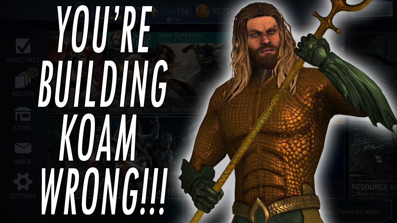 BEST RAID TEAMS - KOAM HIGHEST P2 DAMAGE!! ONE SHOT PHASE 2 BRAINIAC! WEEK 1 - INJUSTICE 2 MOBILE