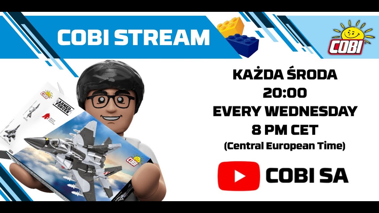 COBI Stream #213 - 💥NOWOŚCI OD COBI💥NEWS FROM COBI💥 [PL/EN]