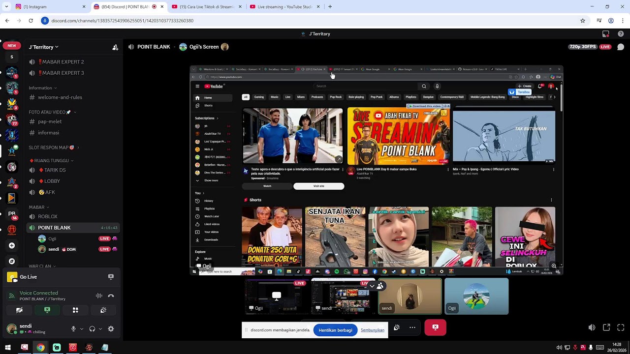 LIVE POINT BLANK\PANAS EUY
