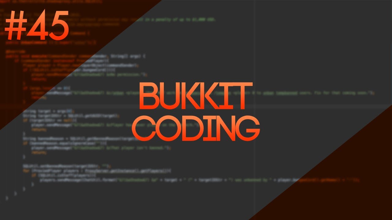 Bukkit Coding: Episode 45 - Animated Scoreboards