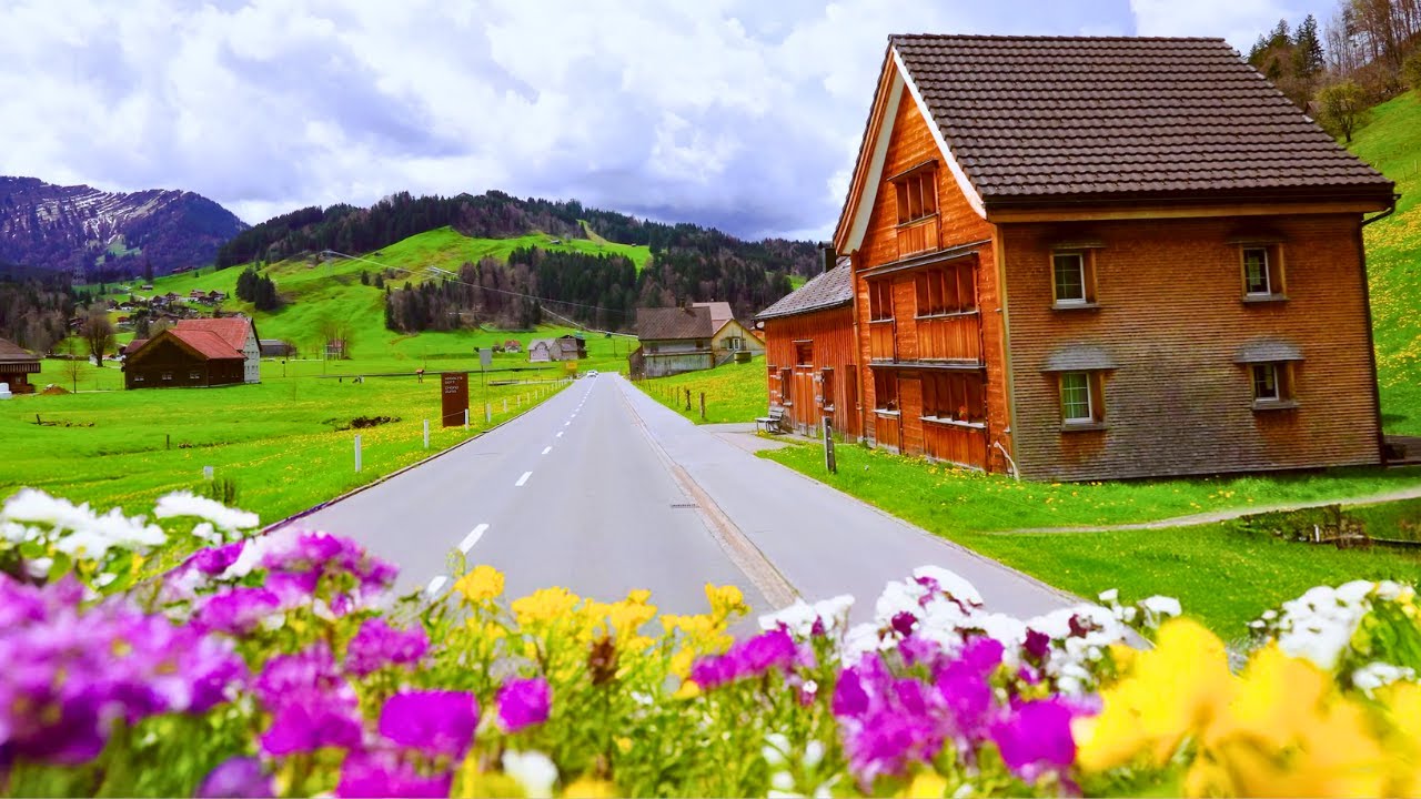 Appenzell Switzerland 🇨🇭 - The Beautiful Swiss Rolling Hills and Doll Houses | #swiss