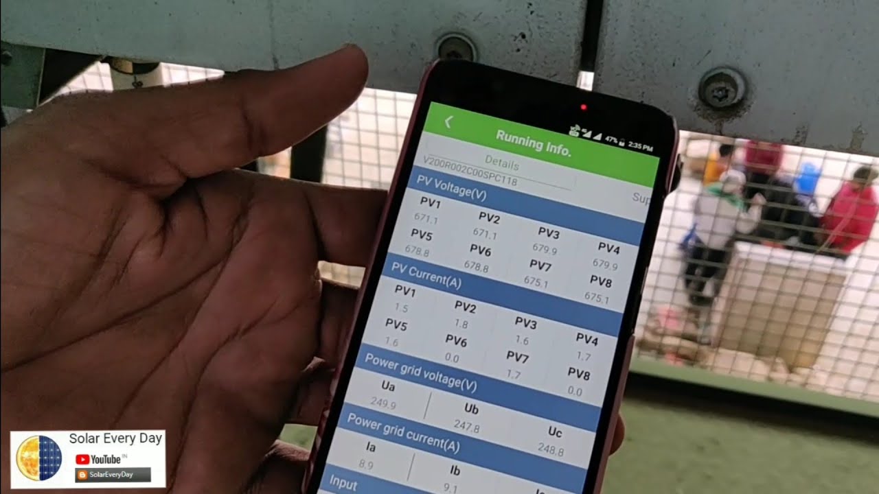 HUAWEI SUN2000-36KTL inverter APP, how to use it #SustainableEveryDay