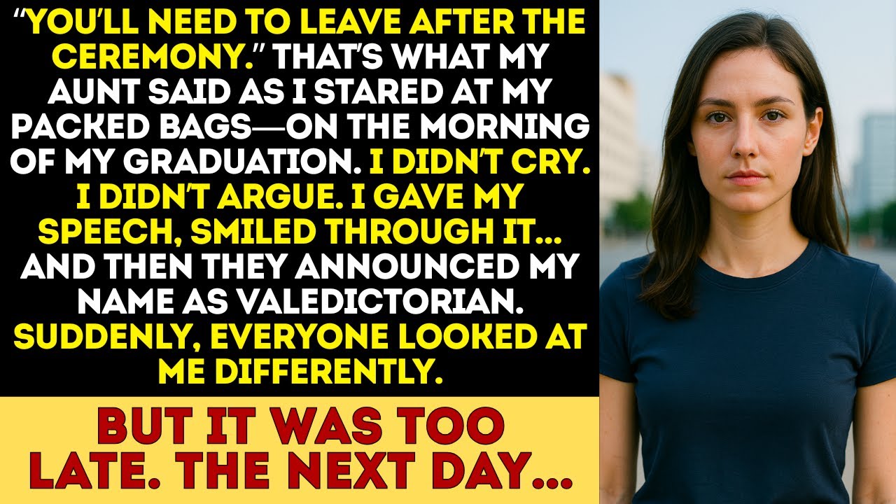 They Told Me They Were Kicking Me Out On My Graduation Day, Until I Was Named Valedictorian…