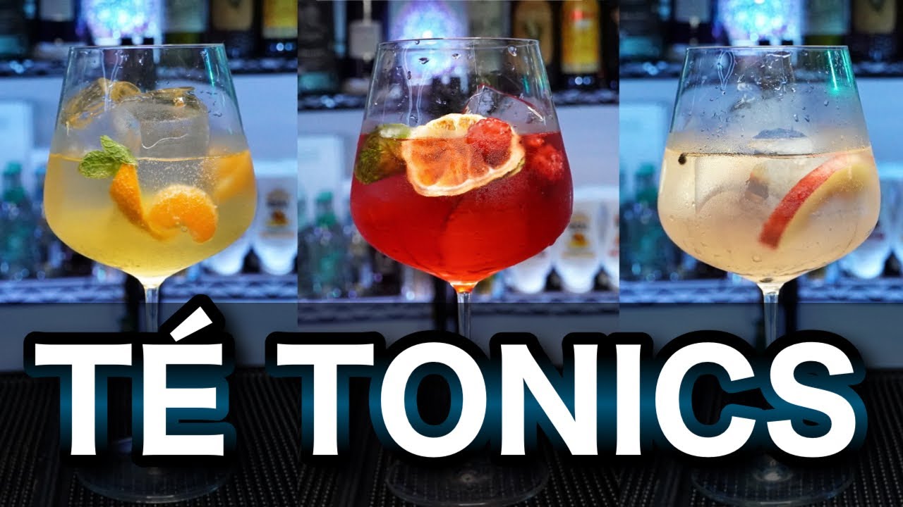 🍹 COMO hacer cocteles con Té 🍵 Los MEJORES Gin (Té) Tonics