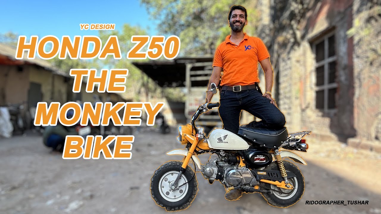 Honda Z50 The Monkey Bike | Tiny and Cute | Ridographer Tushar