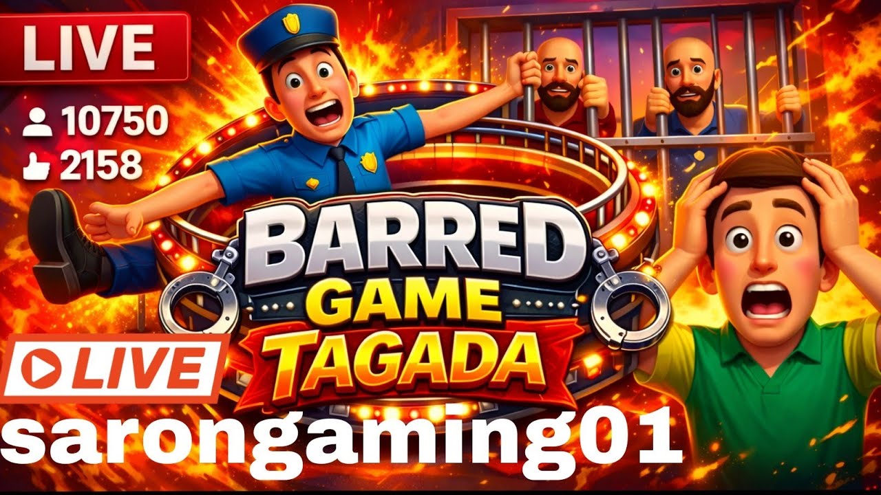 new viral video trending games funny 🤣 #barred game #live #live stream