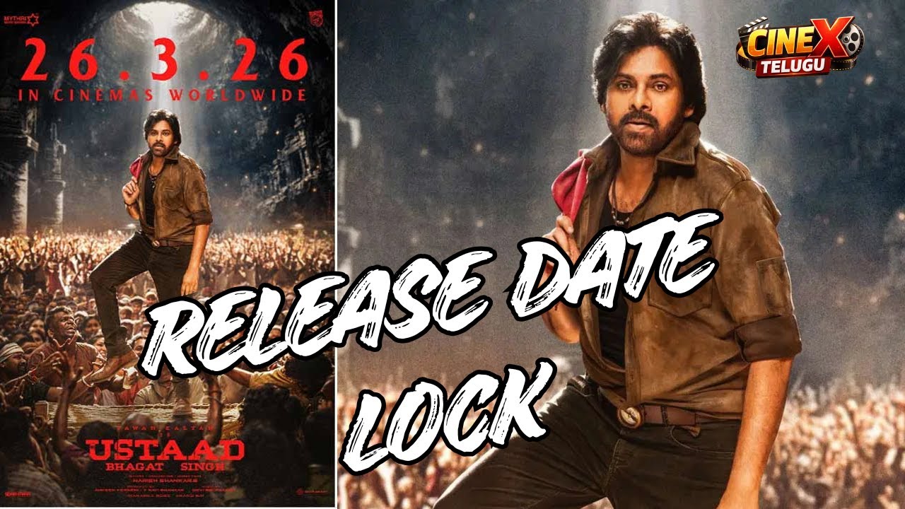 USTAAD BHAGAT SINGH Release Date Shock 🔥 | Pawan Kalyan | Harish Shankar | 26 March