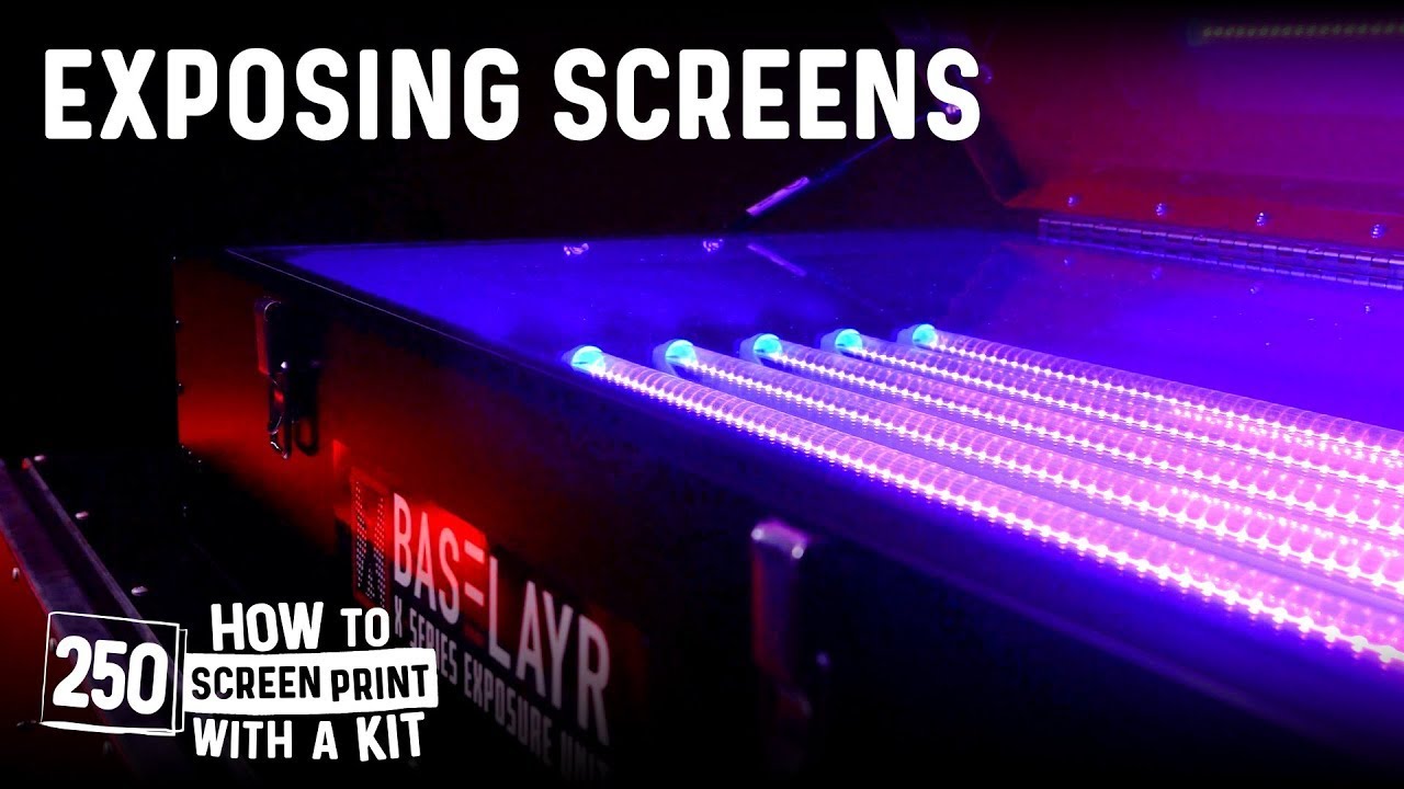 The Art of Screen Exposure & Post-Exposure Techniques for Screen Printing