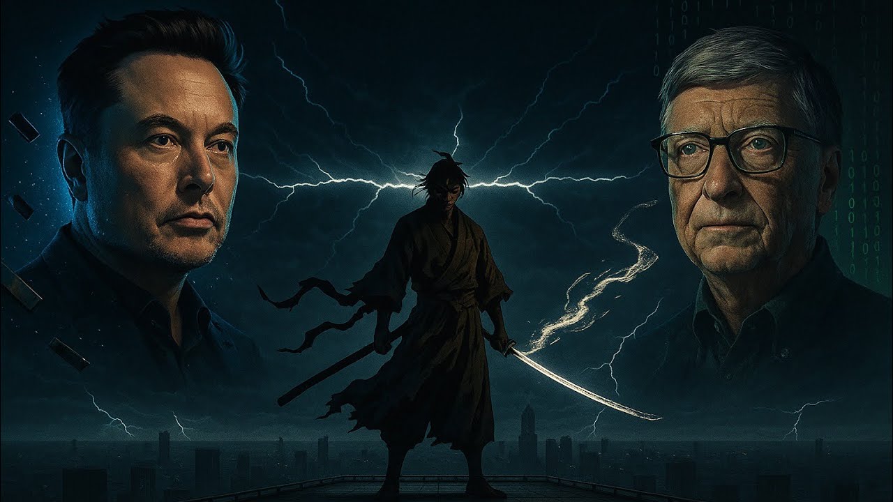 ELON MUSK, BILL GATES E O SAMURAI: A CONVERSA QUE MUDARIA O DESTINO DA HUMANIDADE