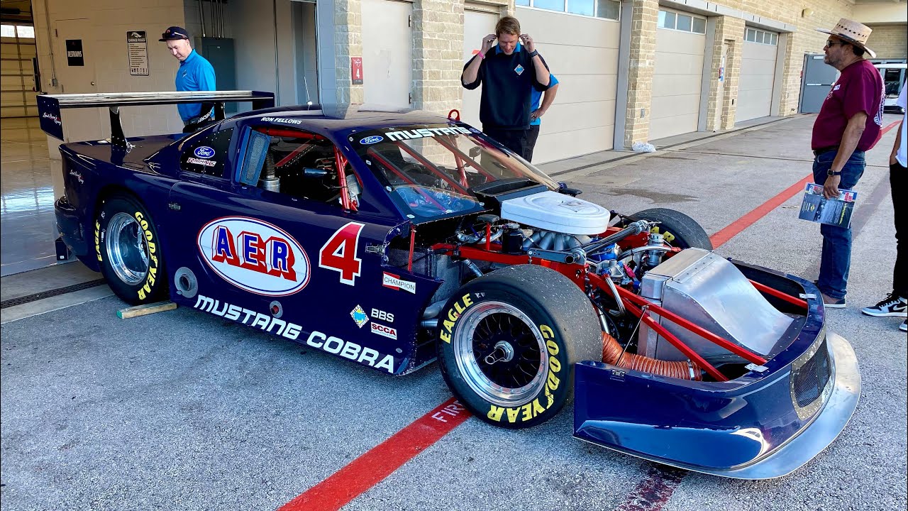 1992 Ford Mustang Trans Am Race Car - Ron Fellows - Excellent Sounding Engine