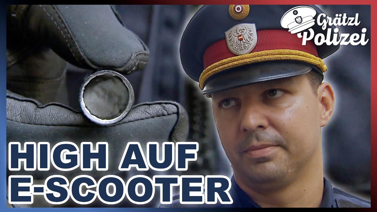 E-Scooter-DRAMA: Gr&auml;zlpolizei stoppt Drogenfahrt! | Gr&auml;tzlpolizei | ATV