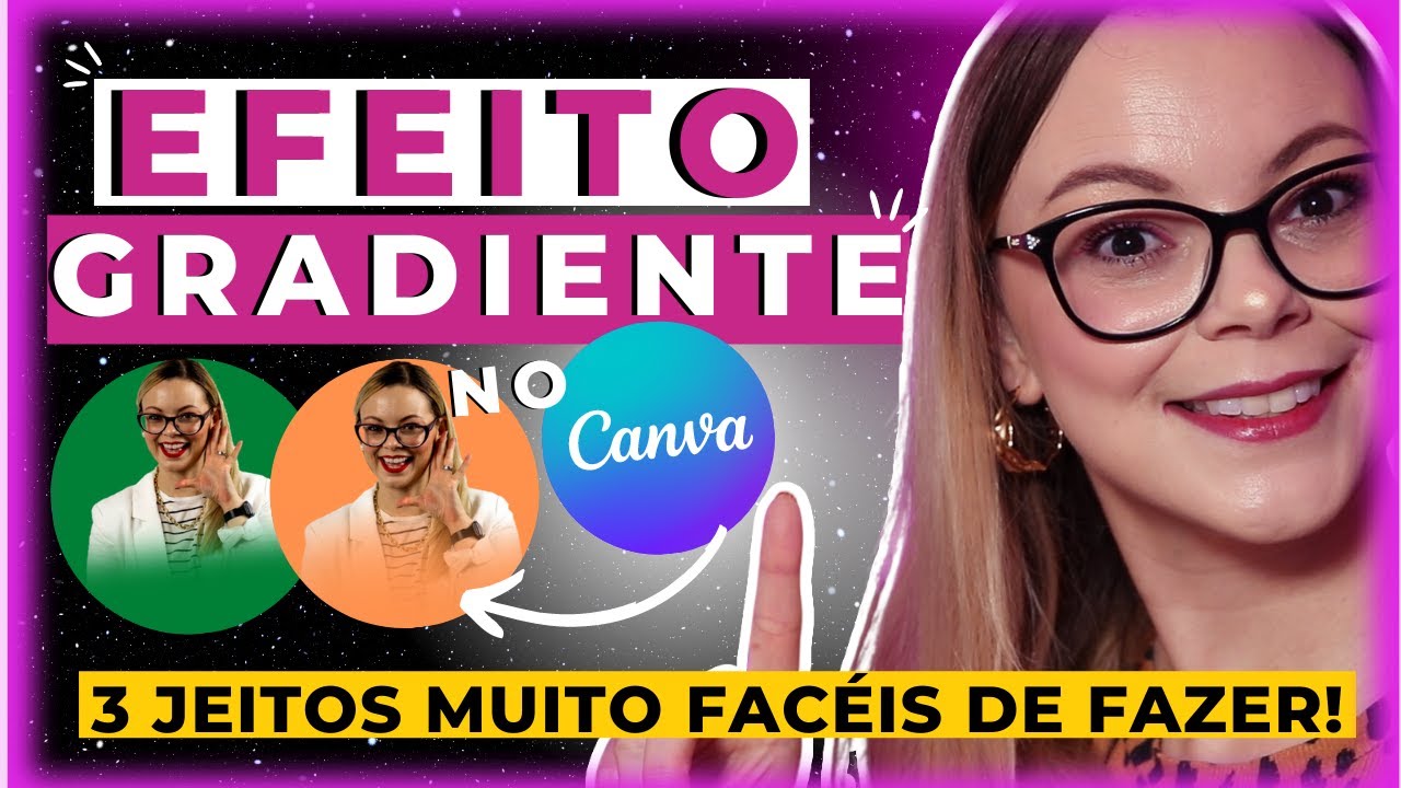 Como Fazer GRADIENTE TRANSPARENTE no CANVA 🔥