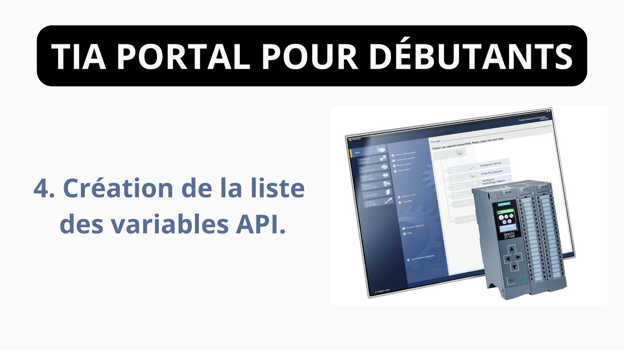 4  Création de la liste des variables API