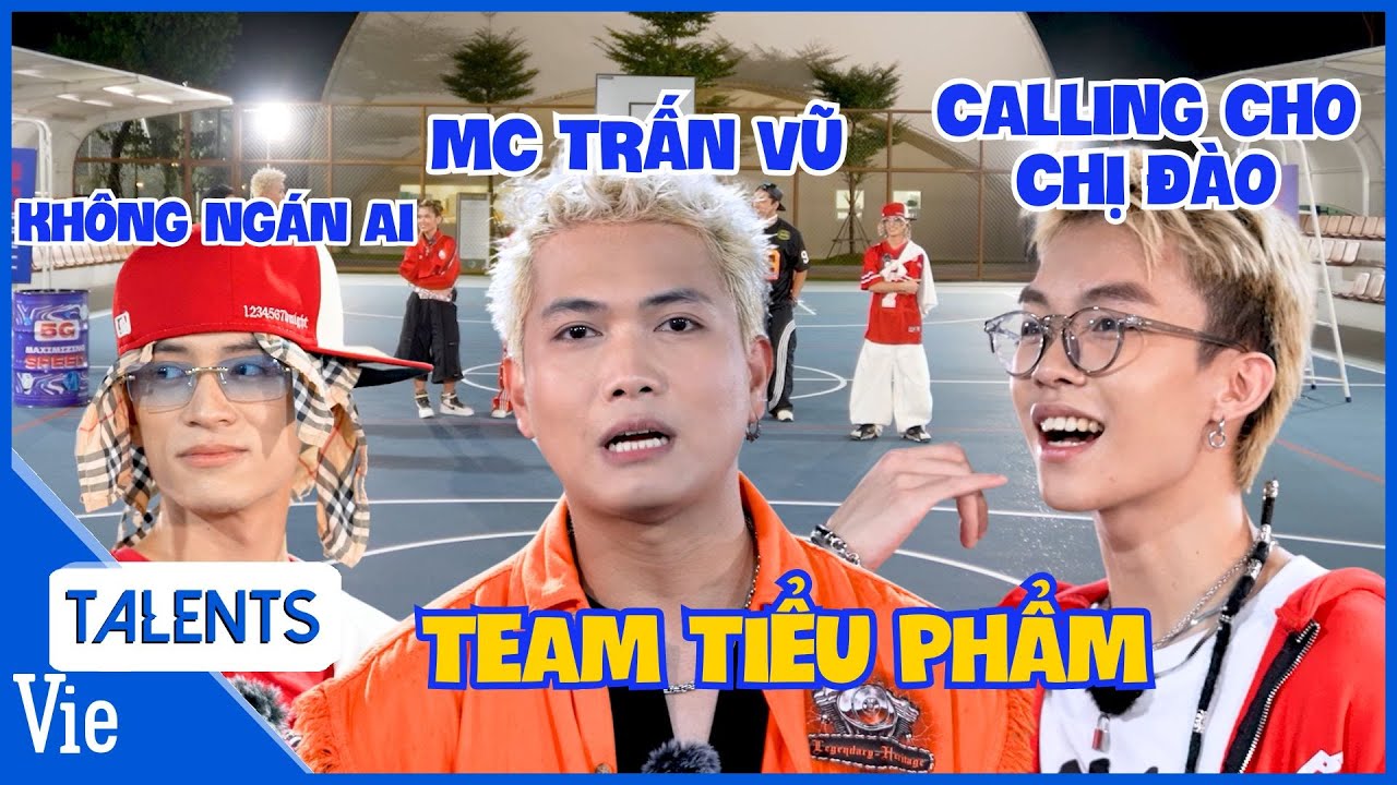 Dangrangto, 7dnight hợp t&aacute;c c&ugrave;ng MC Trấn Vũ tiểu phẩm &ecirc; hề tại v&ograve;ng bứt ph&aacute; Rap Việt 2024
