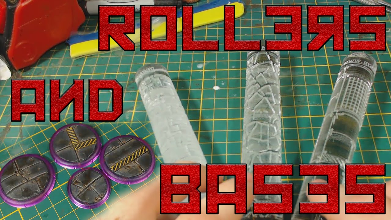Green Stuff Rollers and Base Making