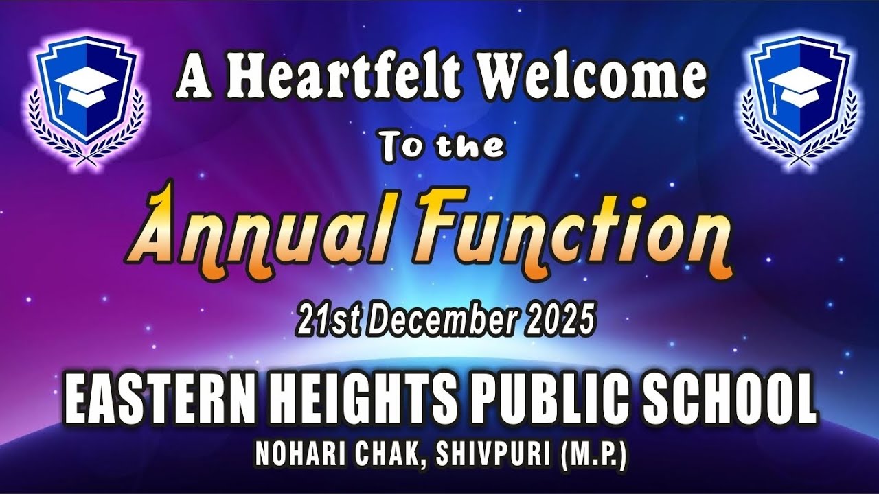 EASTERN HEIGHTS PUBLIC & PLAY SCHOOL (Annual Function 2025-26)