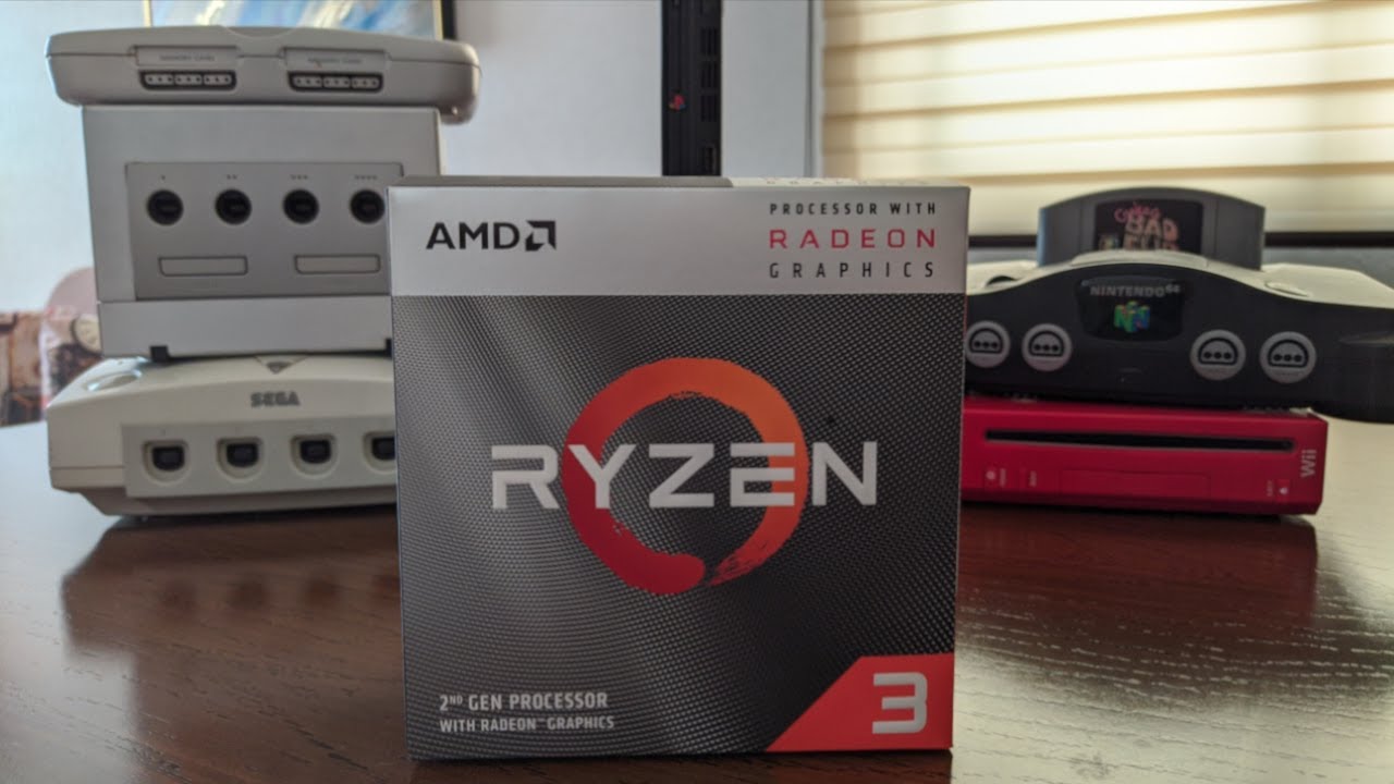 Emulación al límite con RYZEN 3200G | Desde SEGA SATURN hasta Nintendo SWITCH!