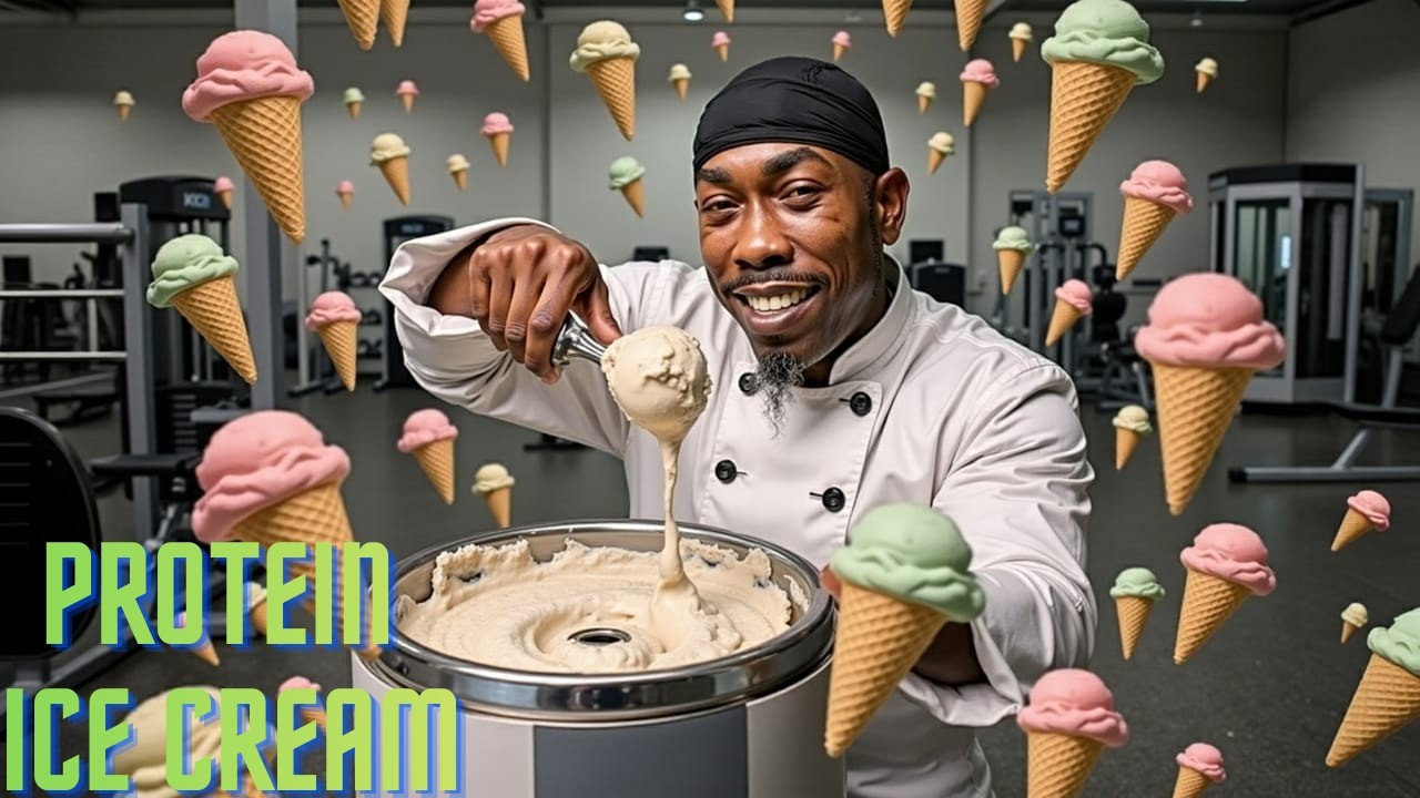 BANANA BLACKBERRY PROTEIN ICE CREAM | High Protein Recipe